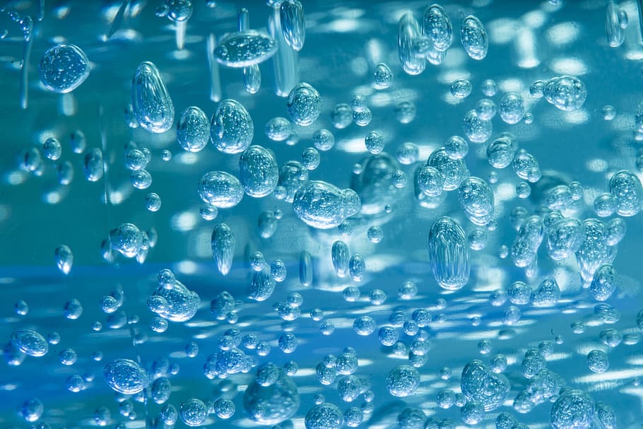 micro photography of water drops, Bubble, Air, Drop, Abstract HD wallpaper