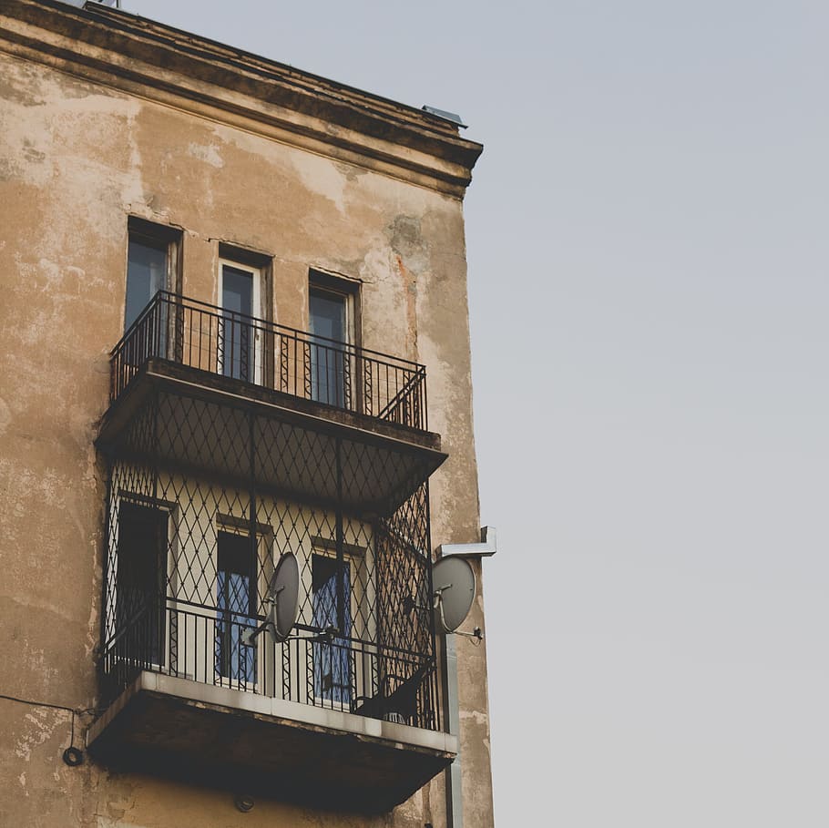 city, street, building, construction, ancient, apartment, architecture HD wallpaper