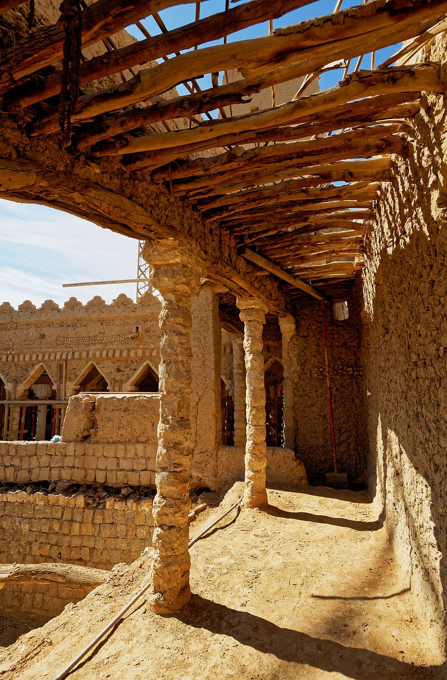 old, riyad, saudi arabia, historically, ruins, old town, building, HD wallpaper
