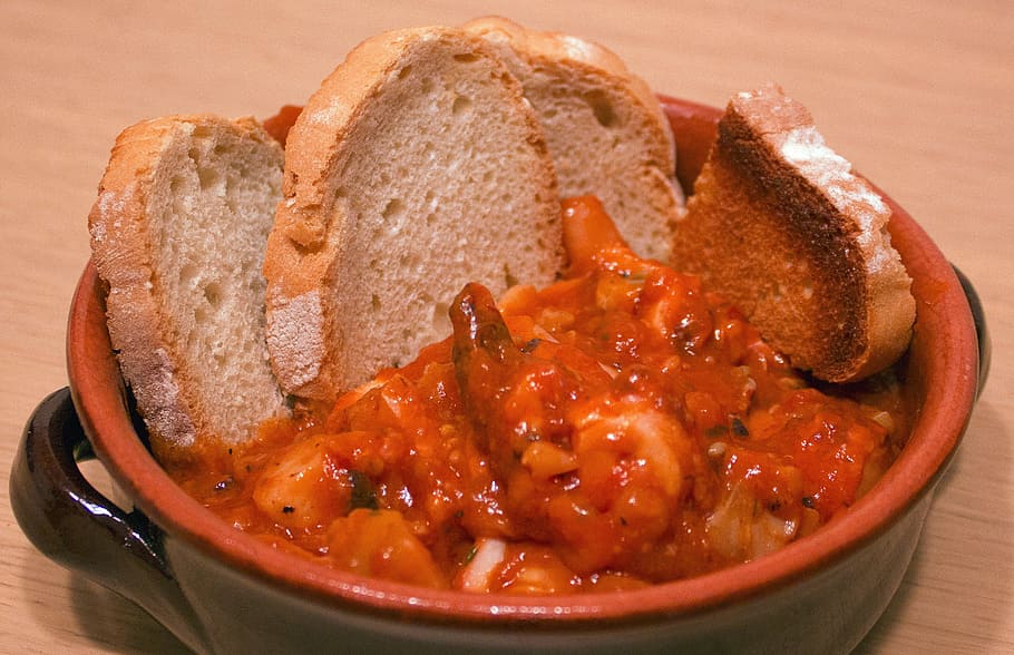 Cacciucco, Soup, Italian Cuisine, typical dish, gastronomy, HD wallpaper