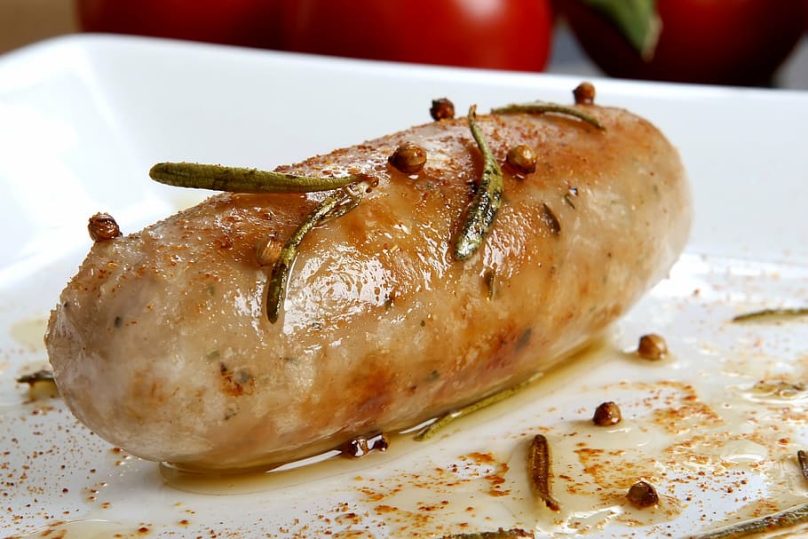 shallow focus photography of sausage dish, barbecue, barbeque HD wallpaper
