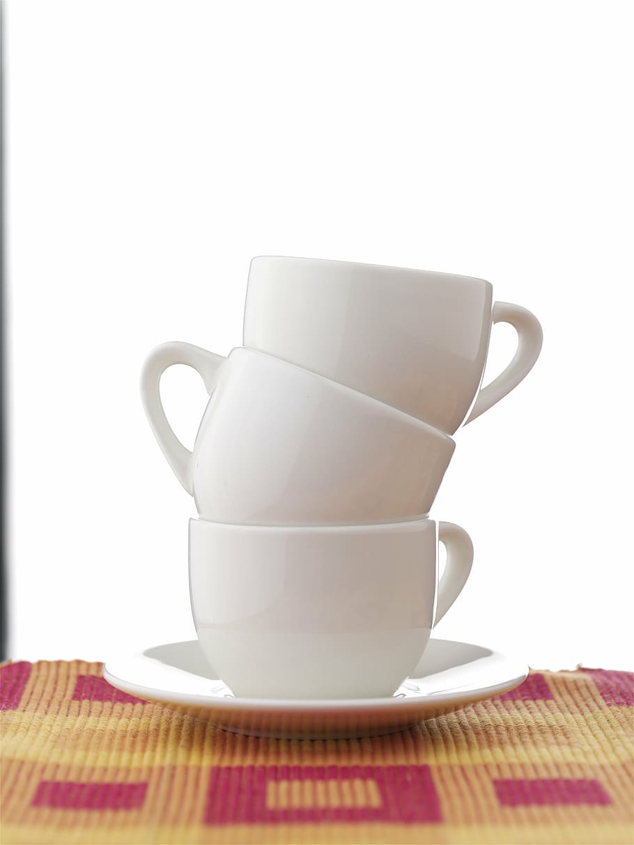 coffee, espresso cups, exciting, caffeine, breakfast, wake up HD wallpaper
