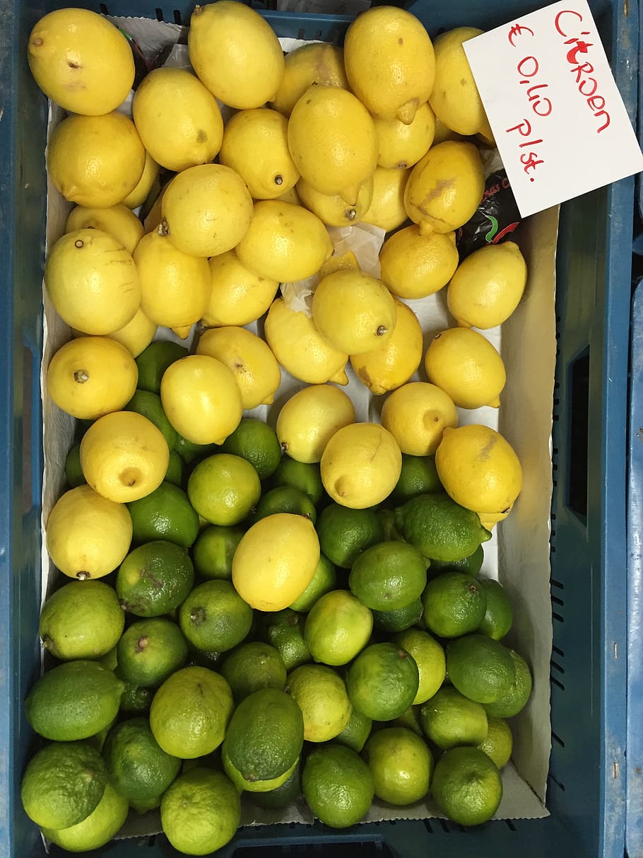 fruit, citrus, lemon, lime, healthy eating, wellbeing, for sale HD wallpaper