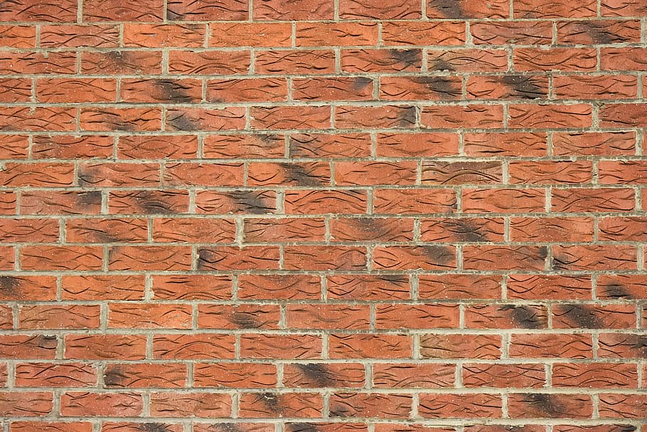 black and brown concrete brick wall, Background, Block, Brick, Wall HD wallpaper