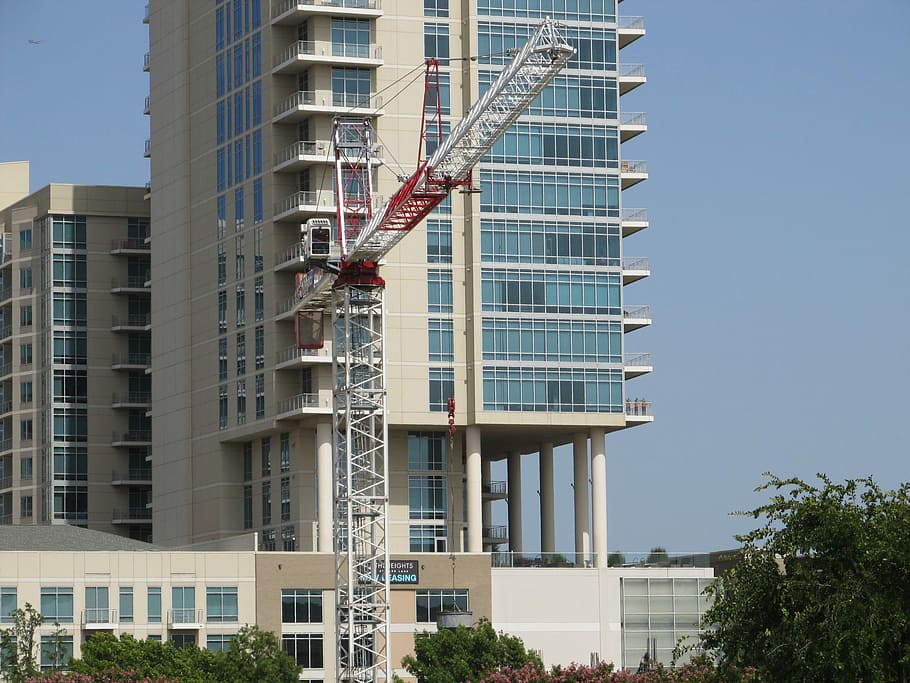 Construction Crane, building site, development, architecture HD wallpaper