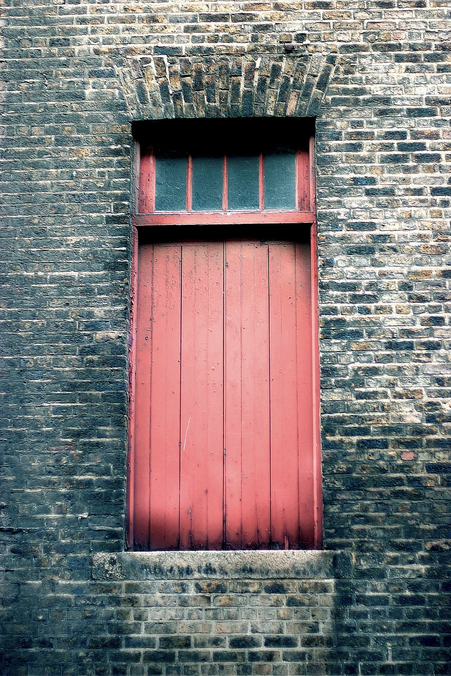 HD wallpaper: door, red, house, home, apartment, wood, built structure