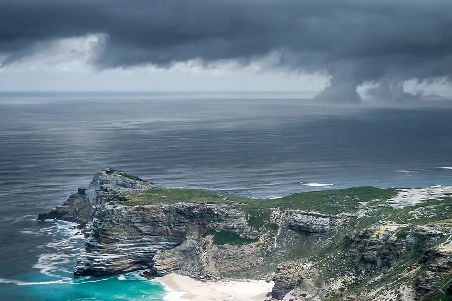 Good, Hope, Cape, Ocean, Sea, storm, clouds, sky, south, africa, HD wallpaper