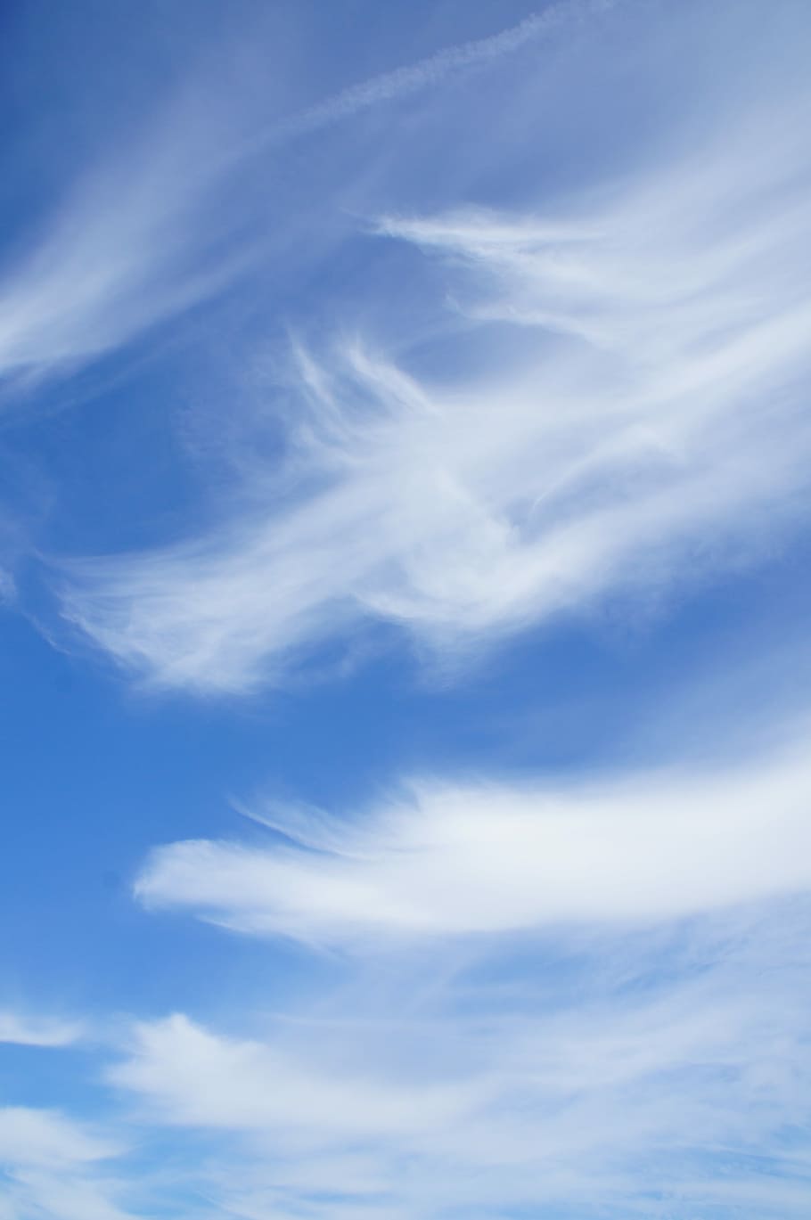 Sky, Clouds, the sky, the clouds, blue, cloud - sky, backgrounds HD wallpaper