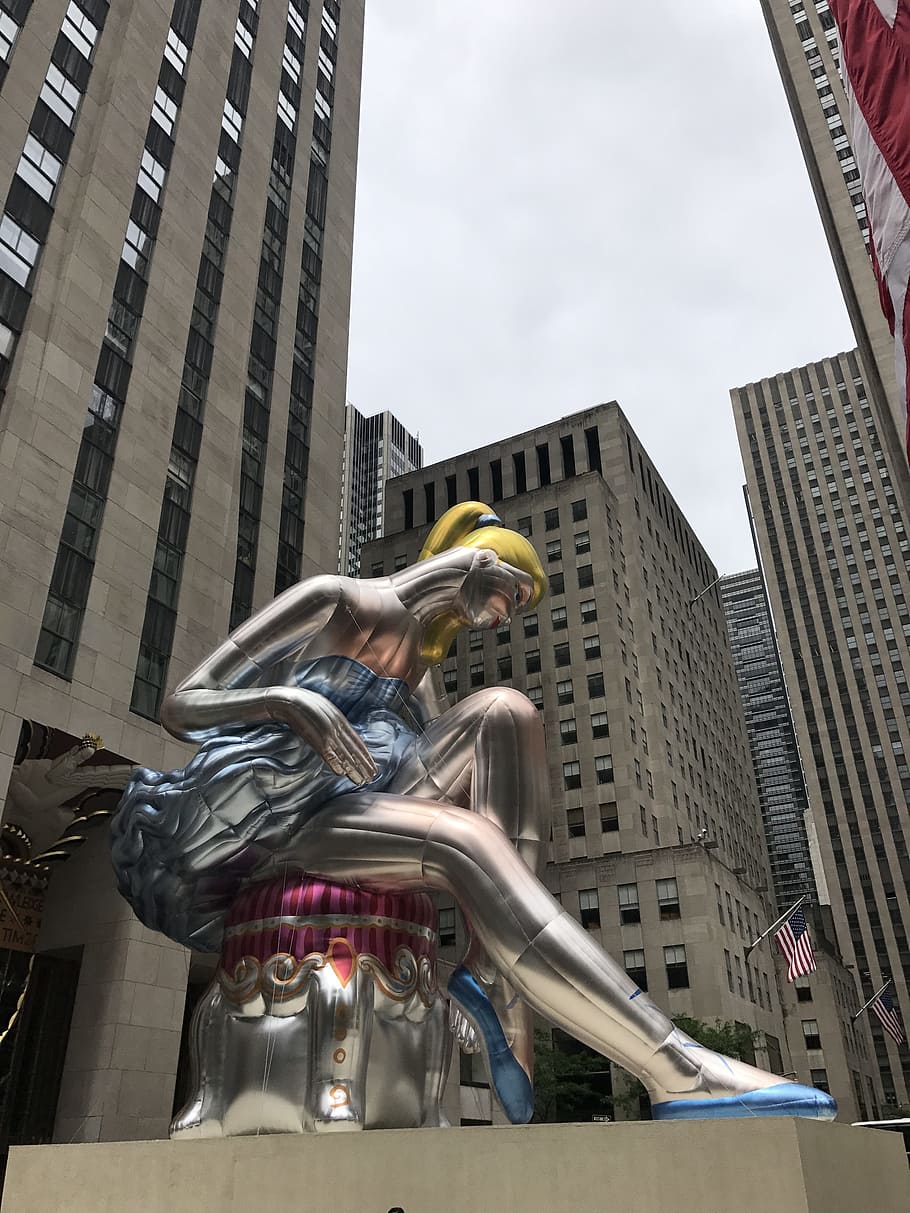 urban, koons, manhattan, building exterior, architecture, built structure HD wallpaper
