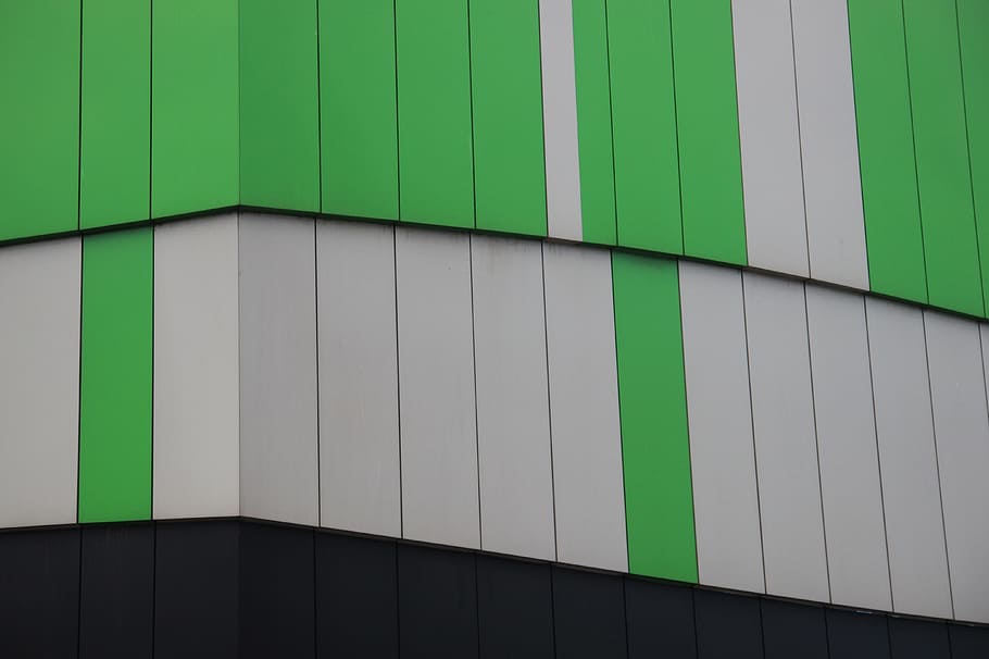 detail, architecture, green, texture, building, design, construction HD wallpaper