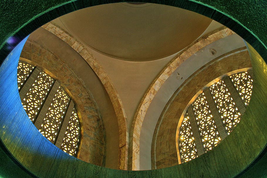 dome, arches, monument, interior, voortrekker, roof, supporting HD wallpaper