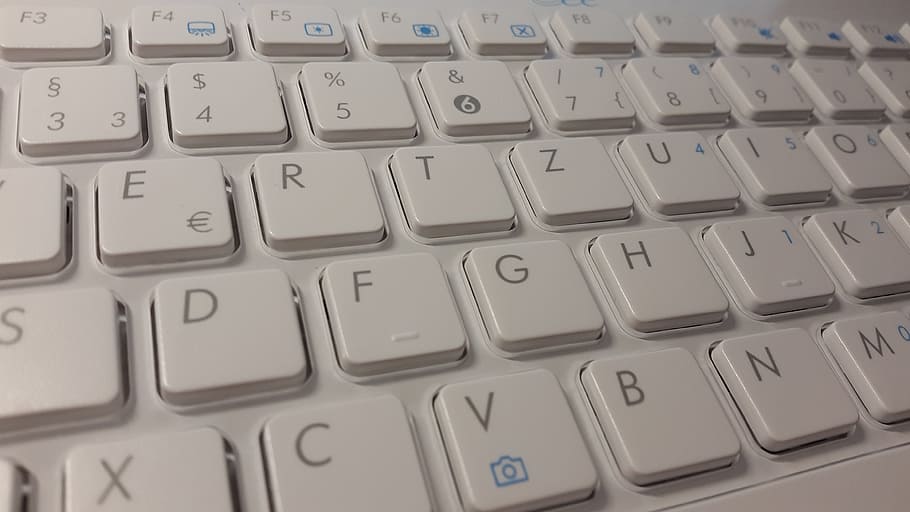 Keyboard, Keys, Computer, Input Device, text, letters, leave HD wallpaper