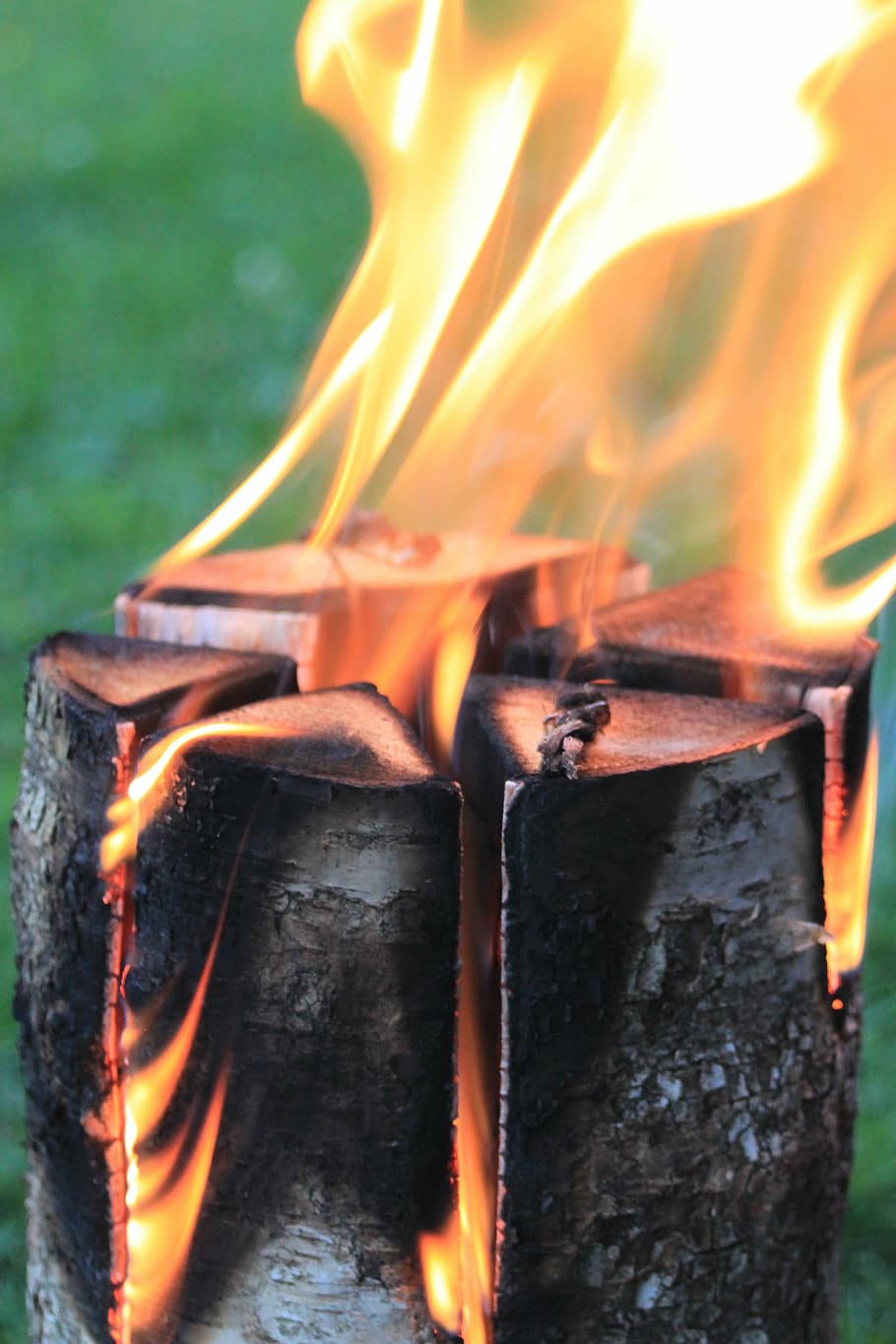 fire, glow, basket, flame, wood, burning, fire - natural phenomenon HD wallpaper