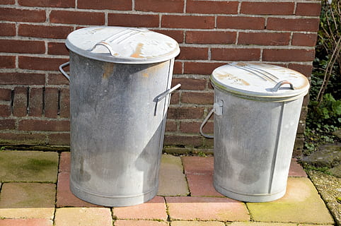 trash, can, dirt, bin, garbage, waste, container, recycle, basket HD wallpaper