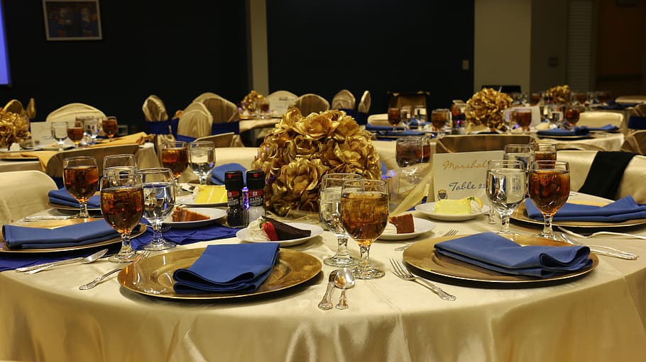 meal, luncheon, setting, elegance, formal, table, plate, glass HD wallpaper
