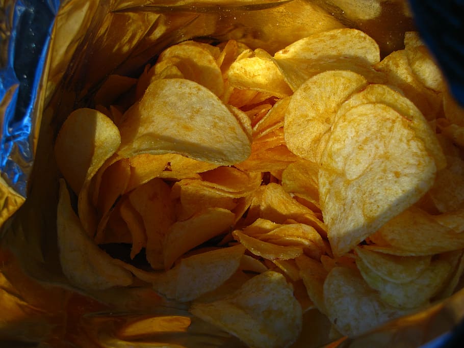 chips, food, cuddly, bag, snack, food and drink, freshness HD wallpaper