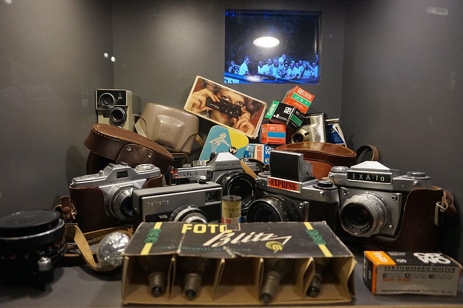 camera, past, photo camera, old, retro, old camera, analog HD wallpaper