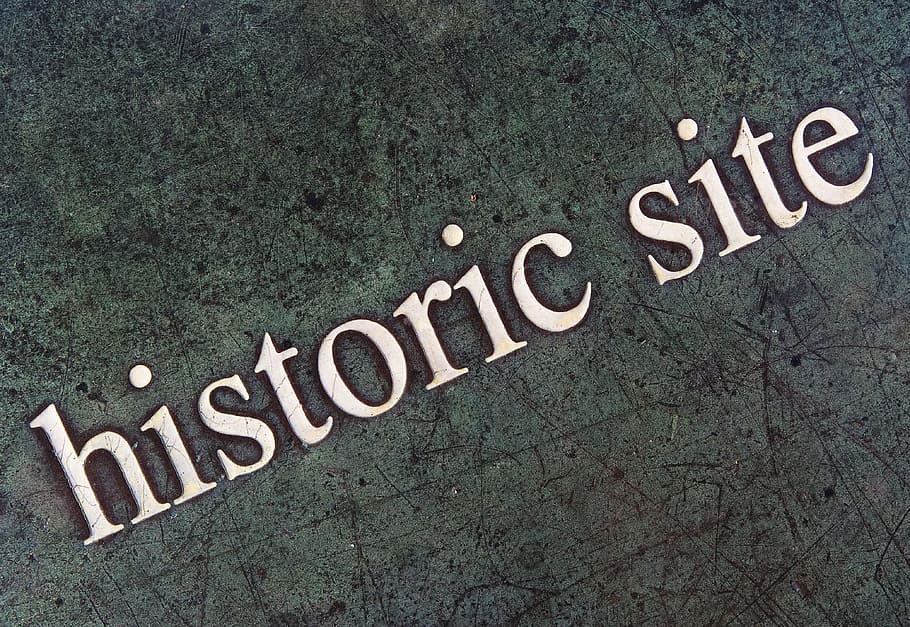 Historic, Site, Text, Serif, Plaque, history, heritage, travel HD wallpaper