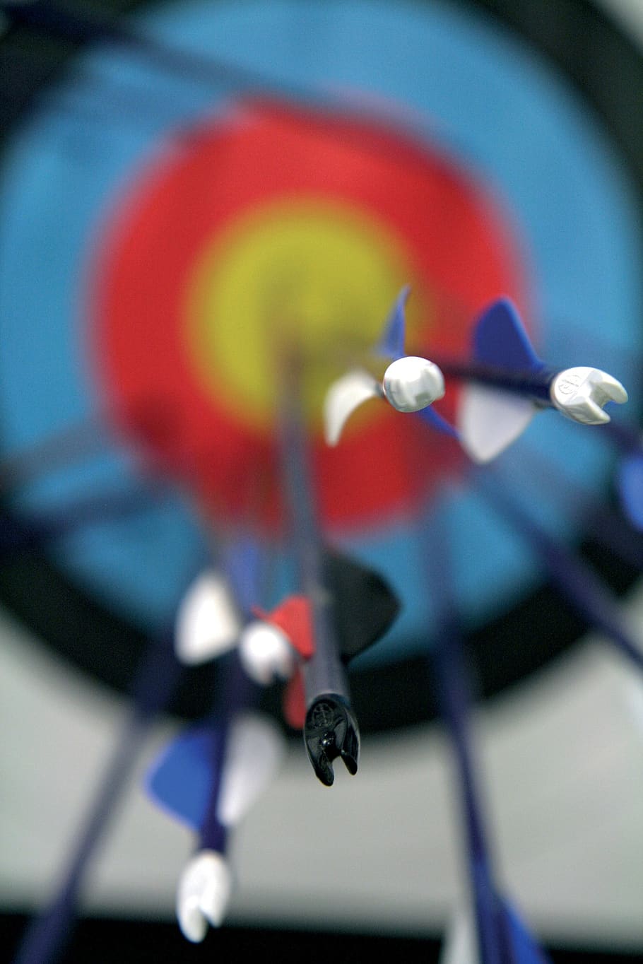 target, arrow, sport, hits, taken, middle, arch, archery, career, HD wallpaper