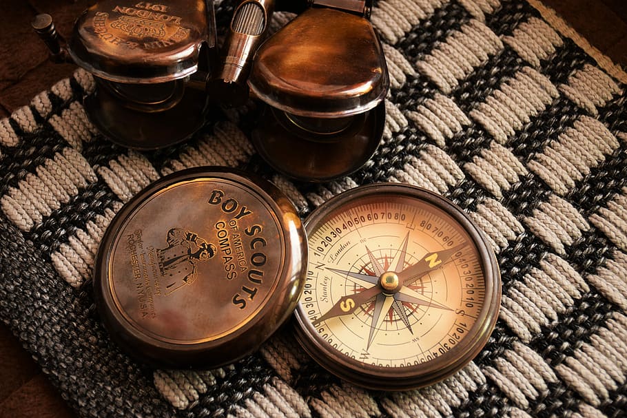 white compass on white textile, Art, antque, no people, old-fashioned HD wallpaper