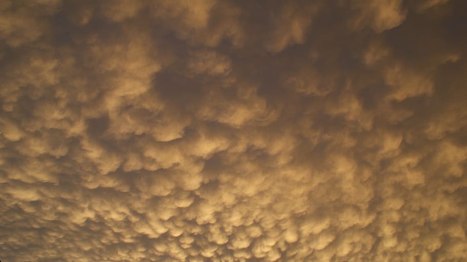 clouds, sky, landscapes, sunset, evening, dusk, romance, in the HD wallpaper