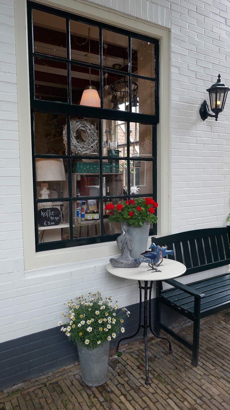 Idyllic, Decoration, Window, Facade, impression, romantic, floral decorations HD wallpaper