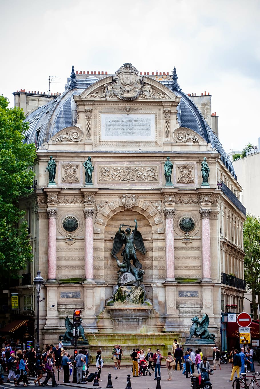 paris, tourism, monument, statue, famous Place, architecture HD wallpaper