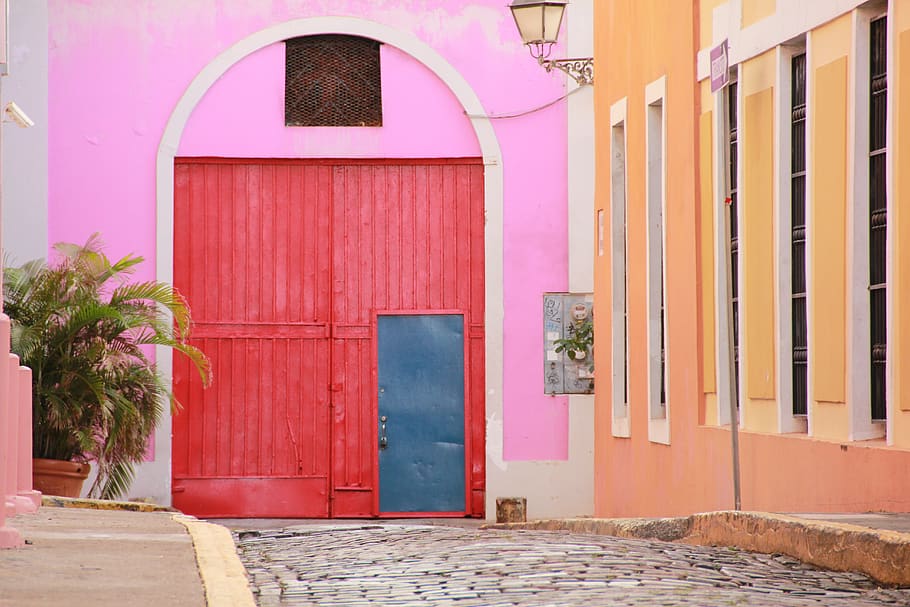 puerto rico, san juan, caribbean, historic, building, latin