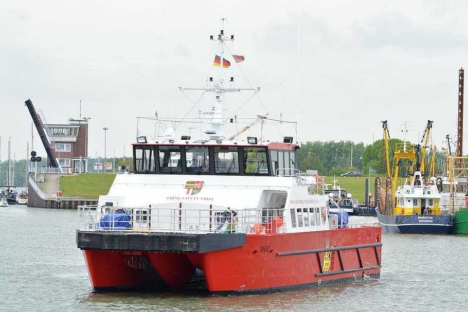 rescue, ship, rescue ship, nautical vessel, water, transportation HD wallpaper