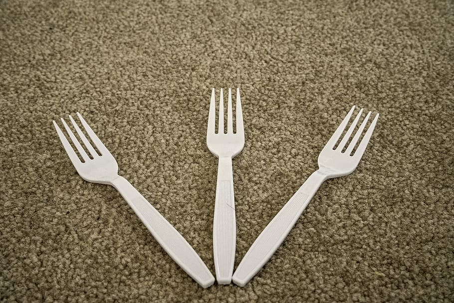 Three Forks on the Carpet, 3 forks, eating utensils, photos, odds, HD wallpaper