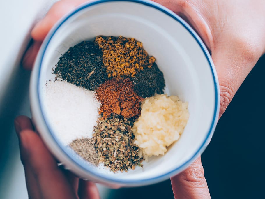 Spices, flavour, flavours, hand, oriental, food, human Hand, one Person HD wallpaper