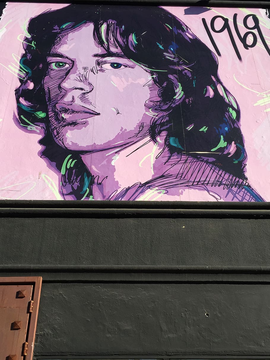 mick jagger, music, art, art and craft, creativity, representation HD wallpaper