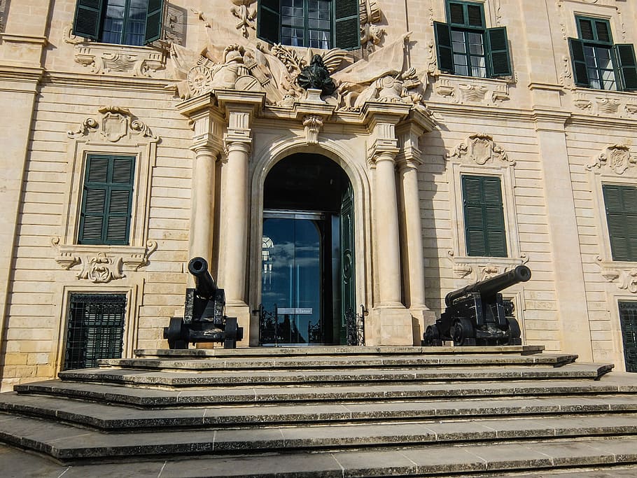 building, historical, cannons, architecture, building exterior HD wallpaper