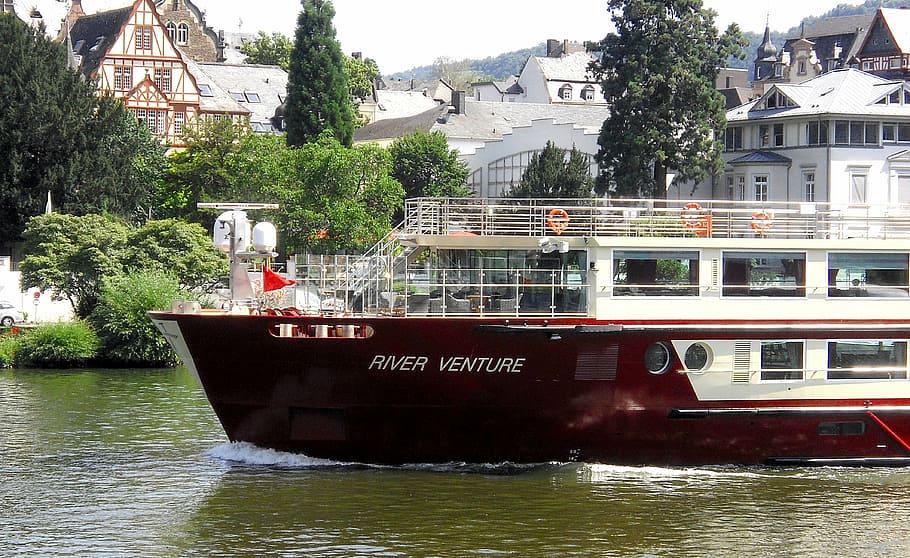 ship, mosel, river venture, restaurant ship, tourism, holiday HD wallpaper