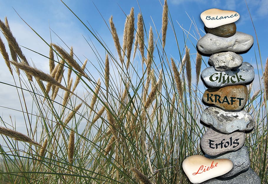 assorted stone siganges, luck, tower, stones, layered, balance HD wallpaper