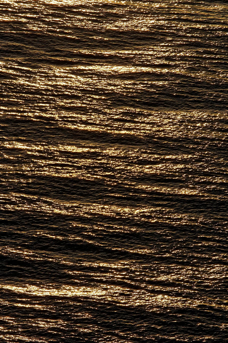 Ocean, Sunset, Calm, backgrounds, textured, pattern, striped HD wallpaper