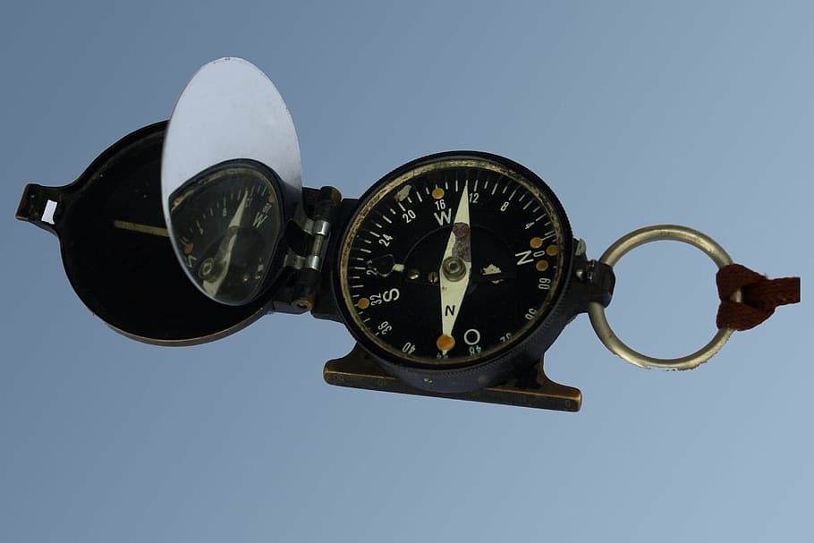 compass, antique, old, compass point, navigation, direction HD wallpaper