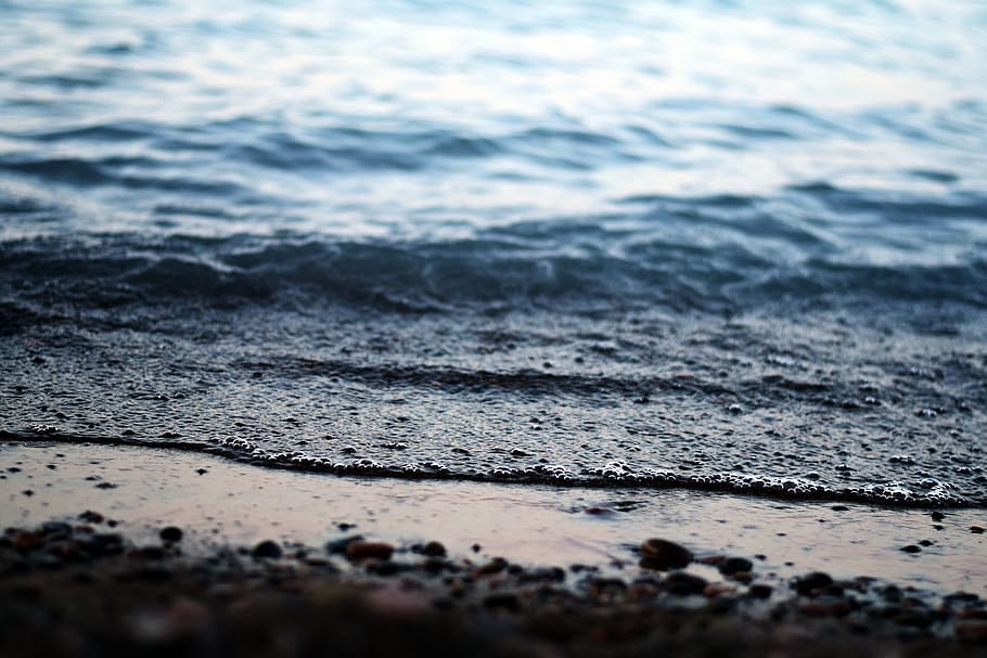 nature, beach, shore, sand, rocks, water, ocean, waves, splash HD wallpaper