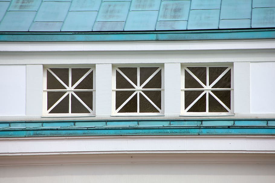 Building, Window, Architecture, blue, glass - Material, built Structure HD wallpaper