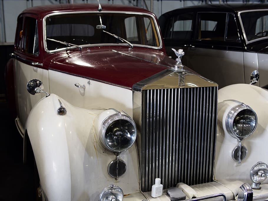 Automotive, Rolls Royce, Classic Car, old-fashioned, retro Styled