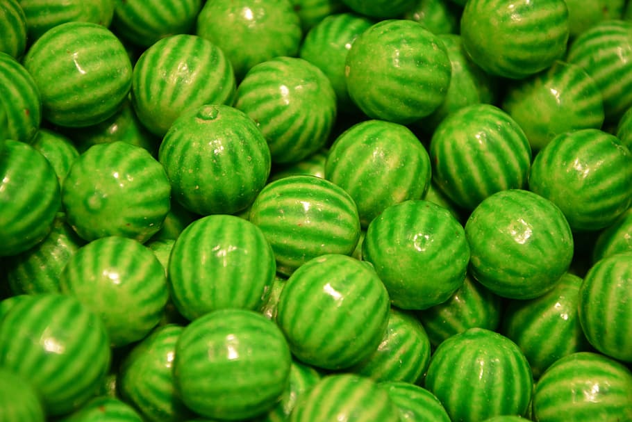 sweets, delicacies, candy, green, delight, power, green color HD wallpaper