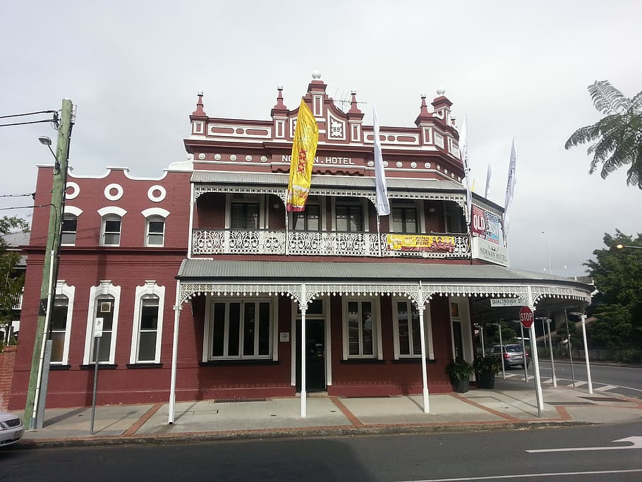 Hotel, Building, Facade, Architecture, brisbane, travel, resort HD wallpaper
