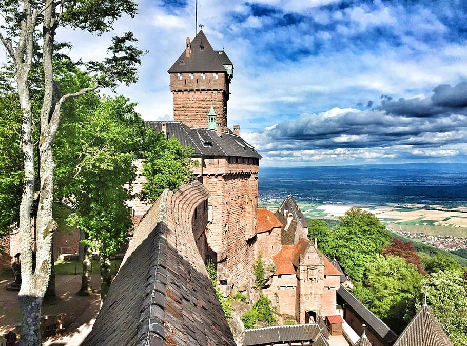 castle, knight's castle, fortress, tower, architecture, places of interest