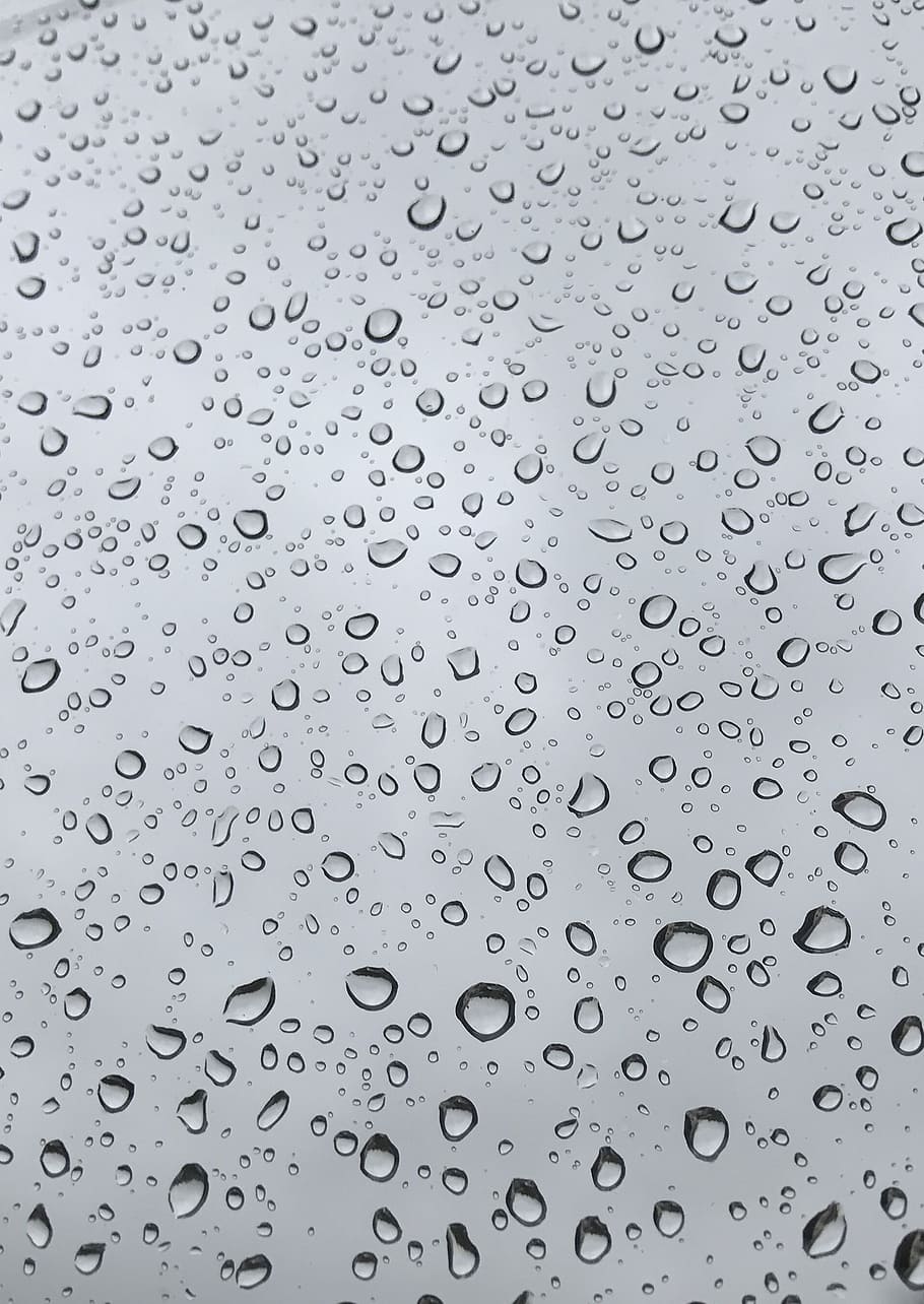 raindrops, storm, weather, water, wet, thunderstorm, sky, texture HD wallpaper