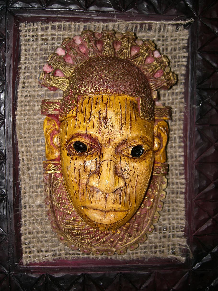 head, africa, face, representation, art and craft, human representation HD wallpaper