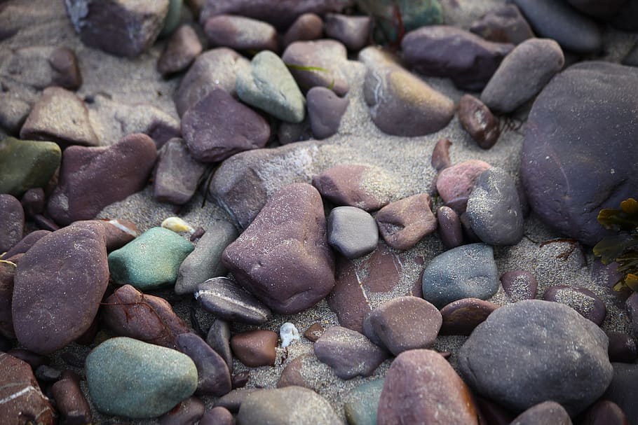 Rocks, Background, Nature, Stone, backdrop, texture, pebble HD wallpaper