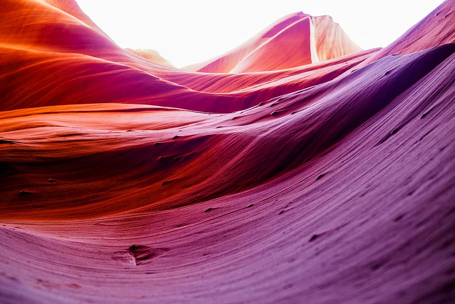time lapse wallpaper, Antelope Canyon Arizona, rock wave, stone HD wallpaper