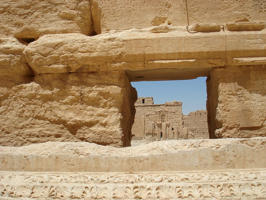 palmyra, desert, pearl, semitic city, syria, farce, new stone age, HD wallpaper