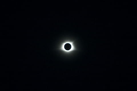 solar eclipse, solar eclipse photo, full eclipse, dark sky, sun HD wallpaper