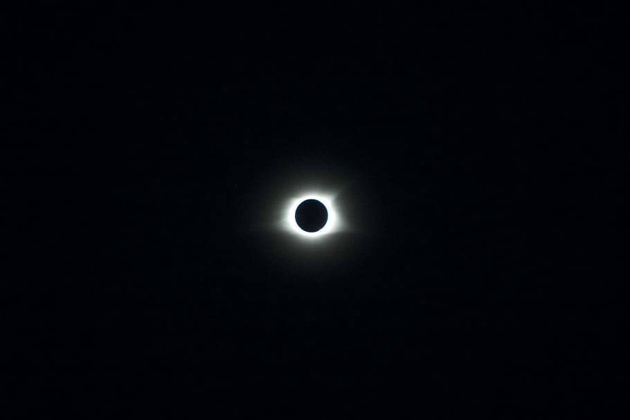 solar eclipse, solar eclipse photo, full eclipse, dark sky, sun HD wallpaper